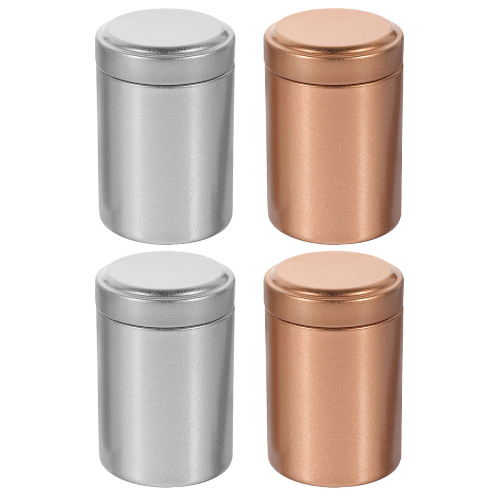 4 Pcs Tea Containers With Lids Multi-function Canister Dried Fruit Jar ...