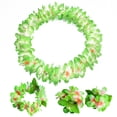 thumbnail image 1 of 4 Pcs Thicken 41 Inch Multicolour Hawaiian Leis for Graduation Party, Dance Party, Photo Prop in Outdoors, 1 of 2