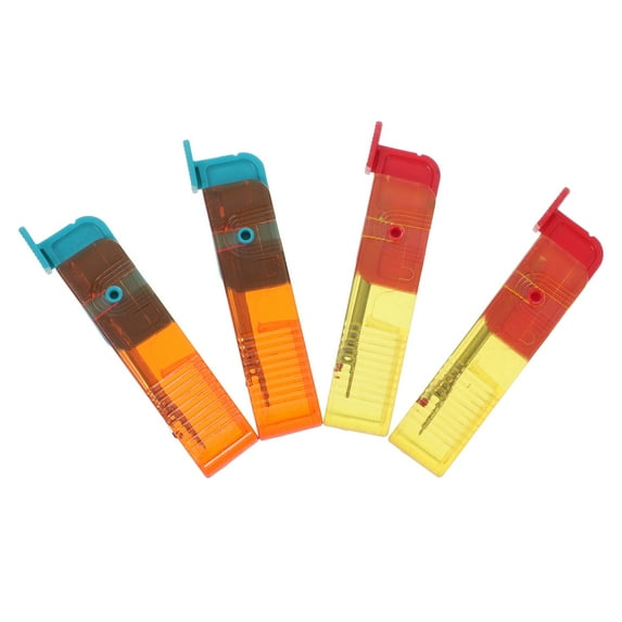 OFFIGAM 4-Pack Small Seam for Sewing, Yellow ABS Tools for Cutting Excess and Cross Crafting