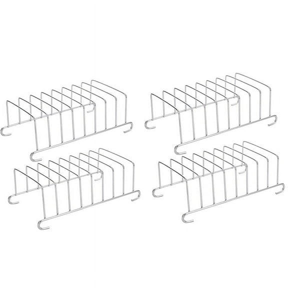 4 Pcs Toast Bread Rack Holder 8 Holes Tool Cooling Grid Bread Rack Rectangle Accessories Organizer