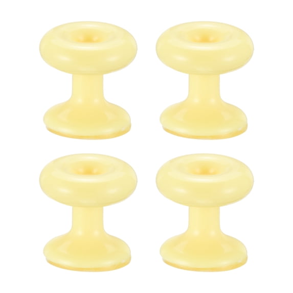 4 Pcs Toilet Button Pusher, Round Shaped Toilet Flush Push Button Clean ...
