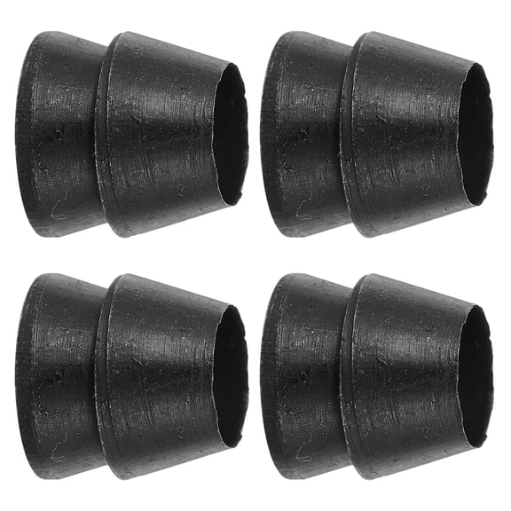 Black Metal Axe Wedges Kit with 4pcs for Carpentry Tools Medium Carbon Steel
