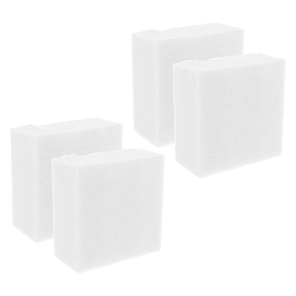4 Pcs Top Hanging Decoration Foam Block Base 14.00X14.00X7.00CM White