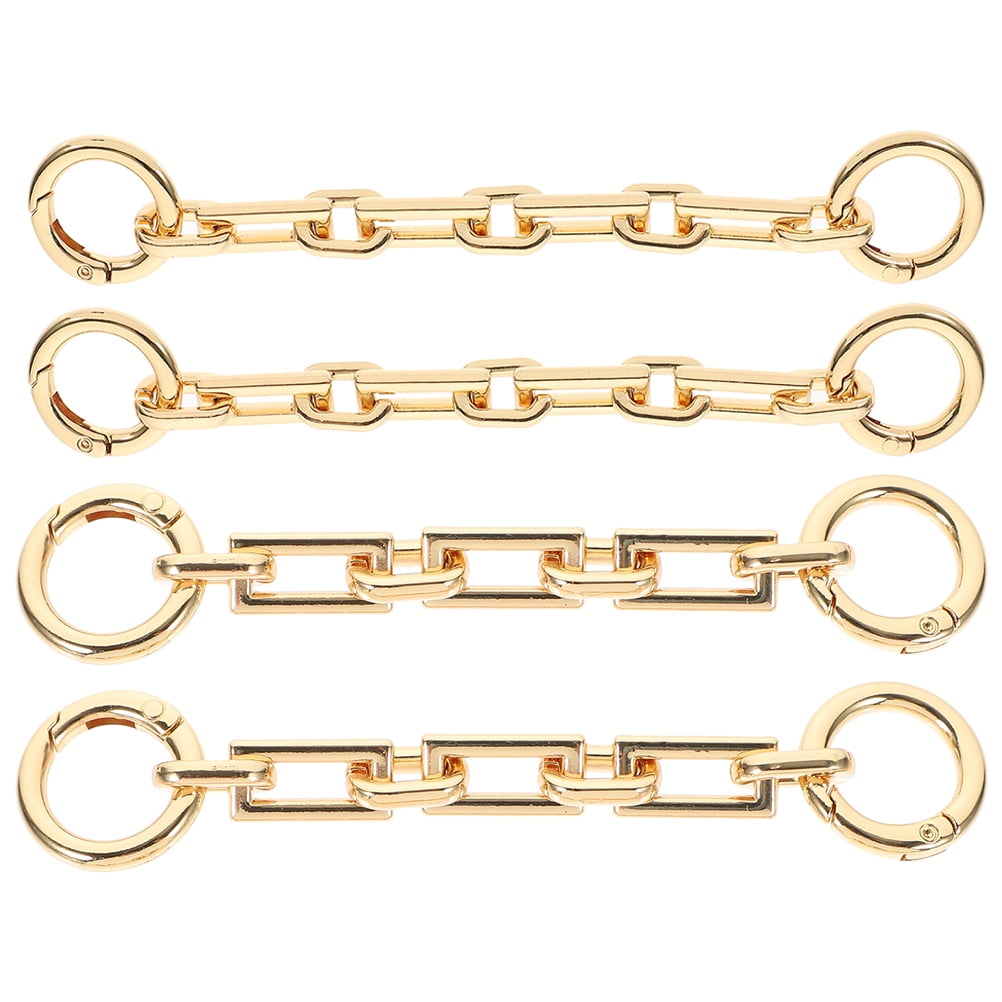 4 Pcs Tote Bag Shoulder Chain Strap for Purse Handbag Extender DIY