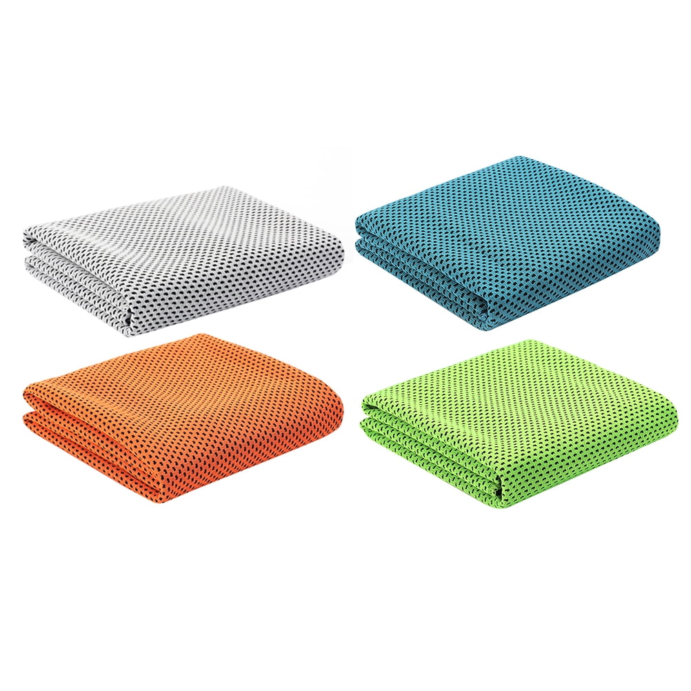 4 Pcs Towel Microfiber Washcloth Camping Gym Woman Swimming Towels