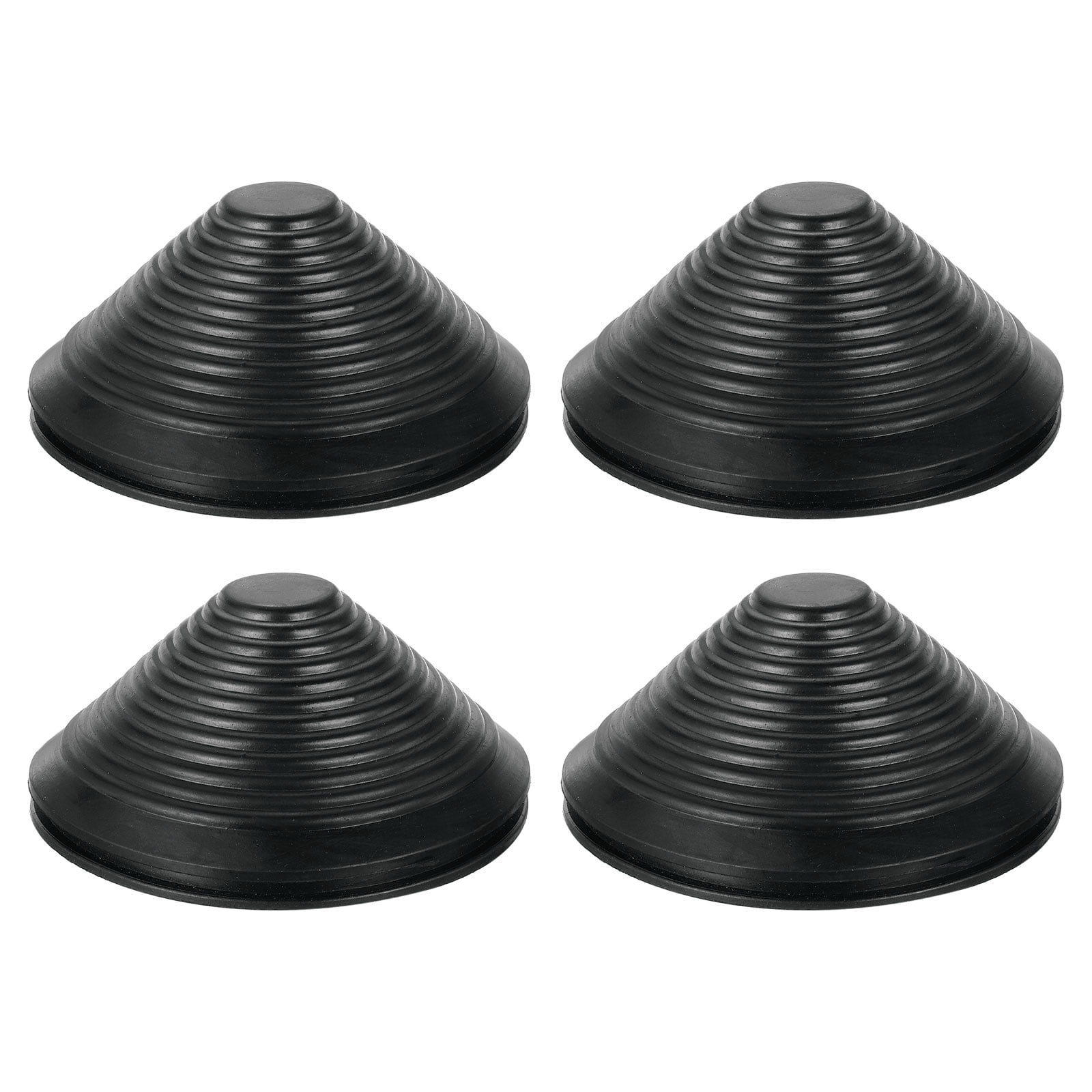 4 Pcs Tower Shaped Grommet 120mm 4.72 Inch, Rubber Plugs Hole for Wire Cable