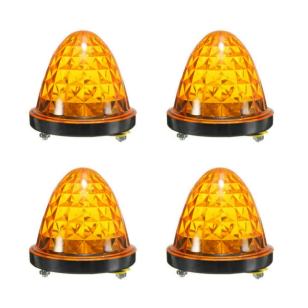 4 Pcs Trailer Lights Car Side Markers Van Side Marker Truck Side Marker ...