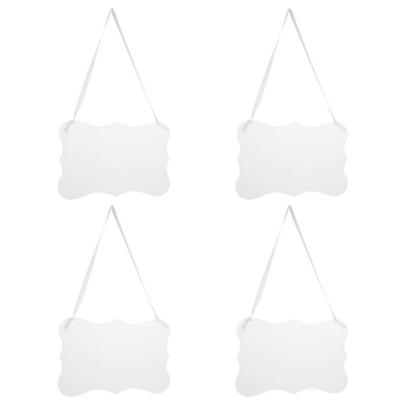 DEEPCRAFF Wedding Reception Decorations Clear Acrylic 4Pcs 8.9X5.7In