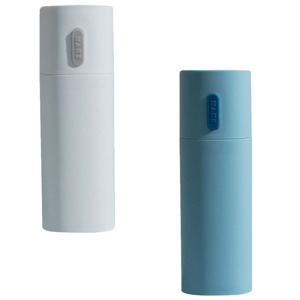 4 Pcs Travel Toothbrush Container Box Cup Paste Holders for Lovers Toothpaste Wash Storage Large
