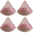 thumbnail image 1 of 4 Pcs Triangle Powder Puff Face Makeup Sponge,Loose Powder Body Powder, Cosmetic Foundation Sponge Velour Setting Powder Puff Wet Dry Beauty Makeup Tool (E, One Size), 1 of 5