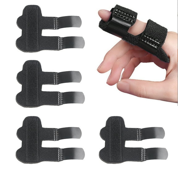 4 Pcs Trigger Finger Splints,Finger Brace,Finger Knuckle Immobilization,Broken Finger Protector