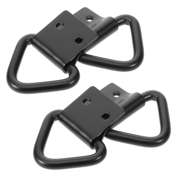 4 Pcs Truck Hitch Hooks Metal Anchor Car Cargo Anchors Truck Bed Tie Downs Trunk Tie down Anchors Car Trunk Anchors