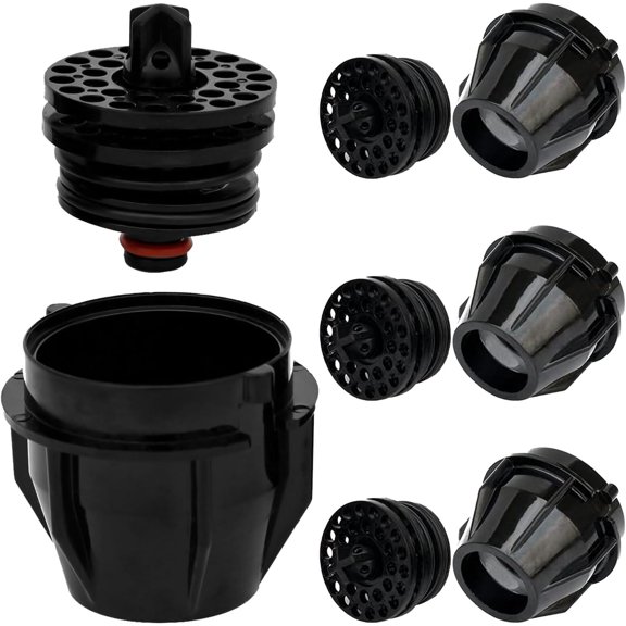 4 Pcs UF-1 Nozzle and Diffusser AssemblySodas Coke Valves Nozzles And Diffuser PartQuick Response NozzleSuitable For Enhancing Carbonation In Beverage Makers