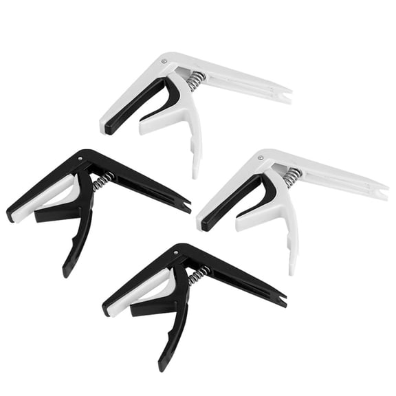 TABLZONE Guitar Capo Clamp Guitar Capo White 4pcs
