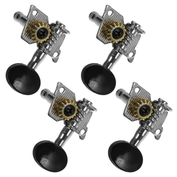 4 Pcs Ukulele Tuning Pegs Replacement Keys for Ukulele Parts, and Easy to Install, .00X3.00X3.00CM