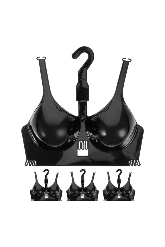 4 Pcs Underwear Display Rack Clothes Hangers Bra Stand