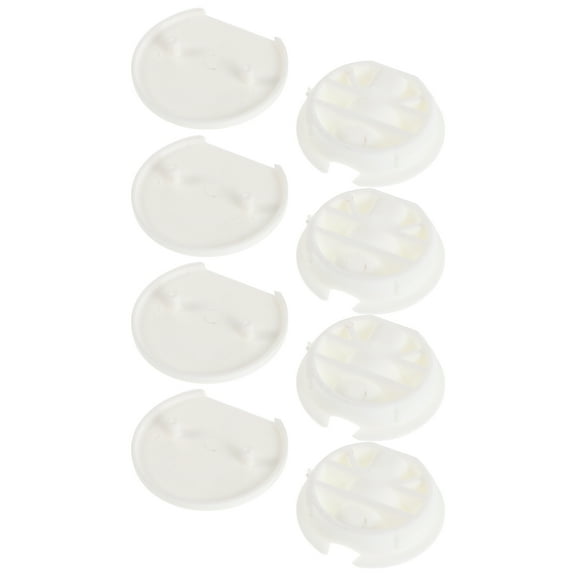 4pcs RV Caravan Furniture Plastic Corner Brackets for Protection Stability Universal Home Travel Applications