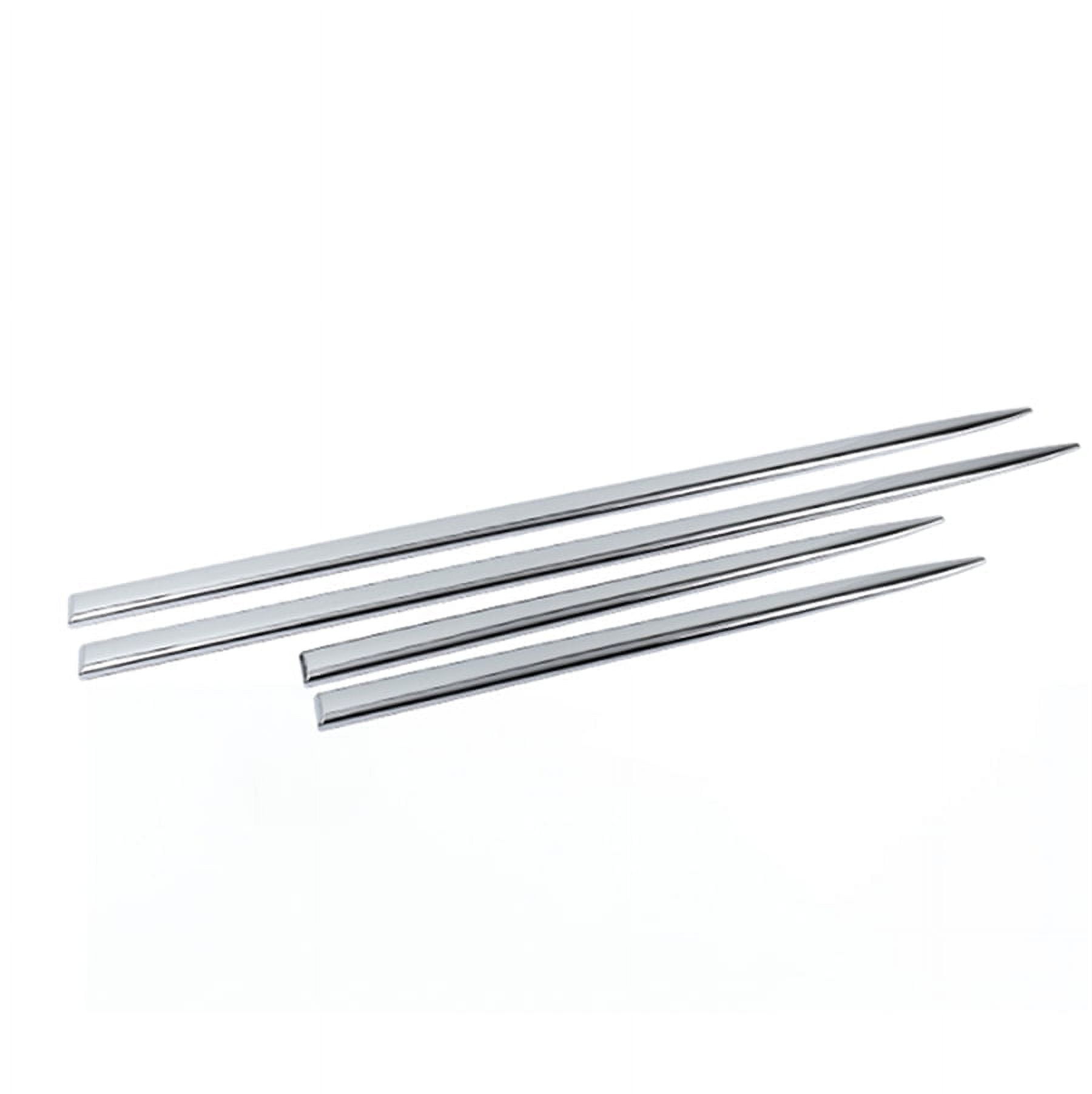 Phyun Chrome Side Skirt Door Side Line Sill Garnish Body Molding Trim Cover 4pcs For Phyun Chrome Side Skirt Door Side Line Sill Garnish Body Molding Trim Cover 4pcs For