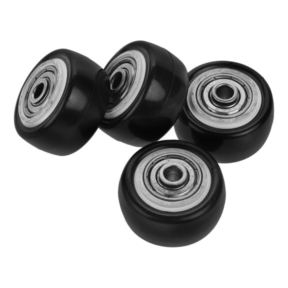 HOOWIFFY Rotation Wheel Caster Wheels Rubber 4Pcs Heavy Duty Swivel For Trolleys
