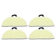thumbnail image 1 of 4 Pcs Vacuum Mop Replacement Pads Fiber Reusable Washable Super Absorbent Robot Vacuum Mop for Shark RV2001WD RV2002WD, 1 of 5