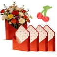 thumbnail image 1 of 4 Pcs Valentine Envelope Gift Box, 2026 New Valentine Envelope Boxes, Red Hand Folding Flower Storage Box for Valentines Day Wedding Engagement Birthday Graduation Party Decoration (Pink), 1 of 7