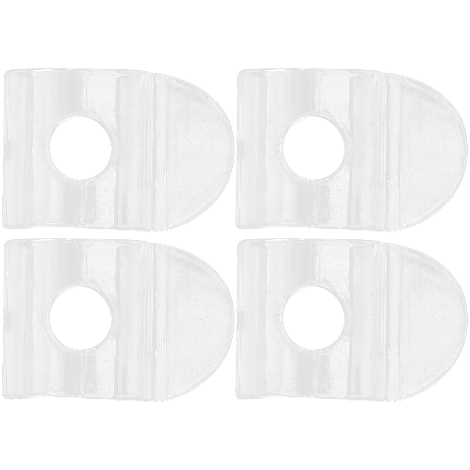4 Pcs Blind Clip Clear Stand Window Shade Clips for Blinds