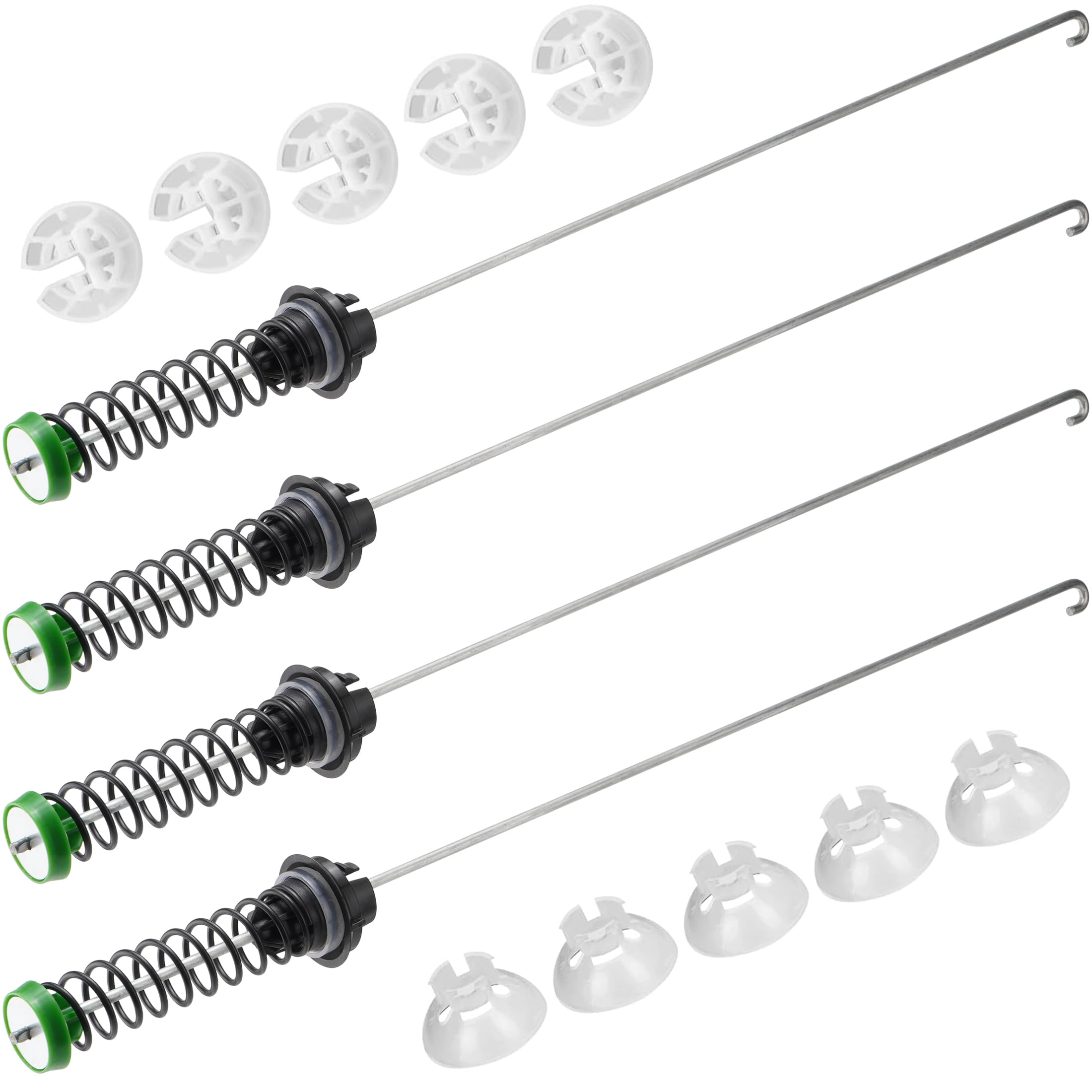 4 Pcs W11130362 Washer Suspension Rod Kit for Maytag, Kenmore, Amana Washing Machine
