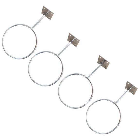 4 Pcs Wall Mount Sports Ball Holder Display for Medicine Ball