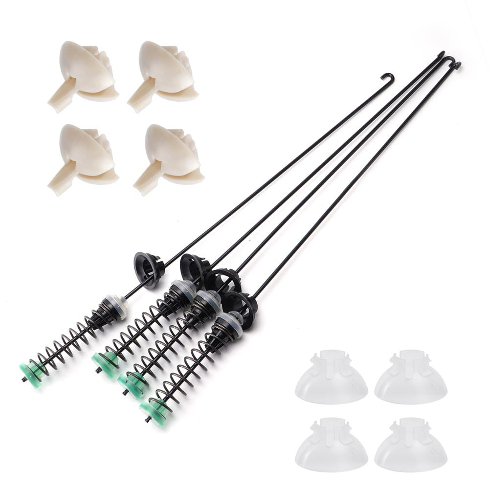 4 Pcs Washer Suspension Rods Kit W11130362 Compatible with 