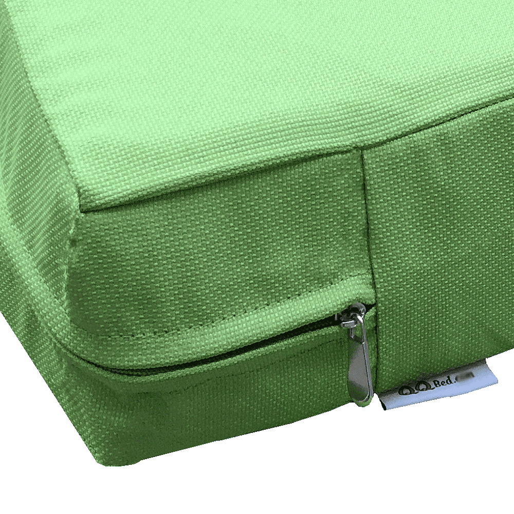 4 Pcs Waterproof Outdoor Patio Chair Seat Cushion Case 25" X 25" X 5" Covers Green Color