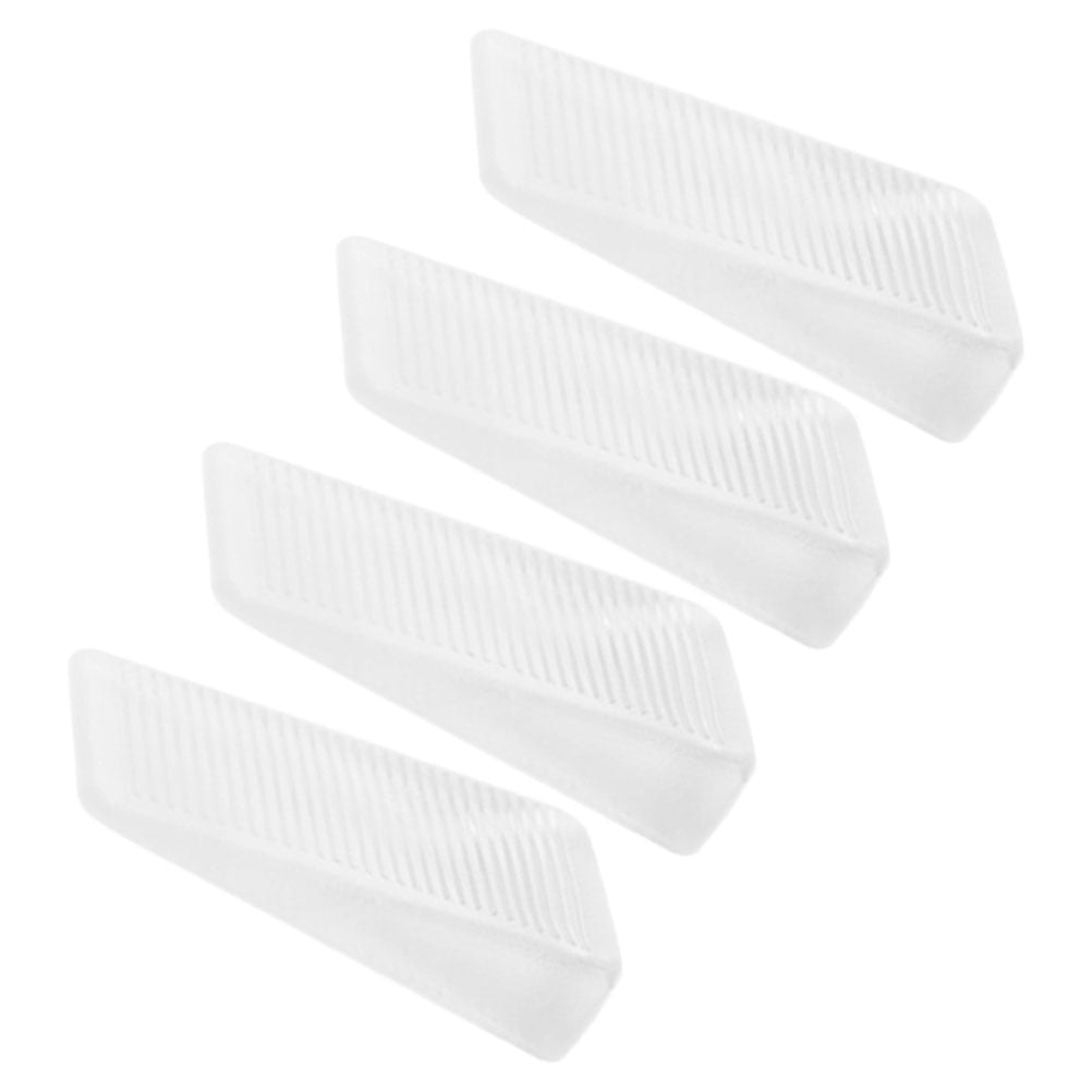4 Pcs Wedge Foot Pads Table Leg Levelers Toilet Shim Furniture