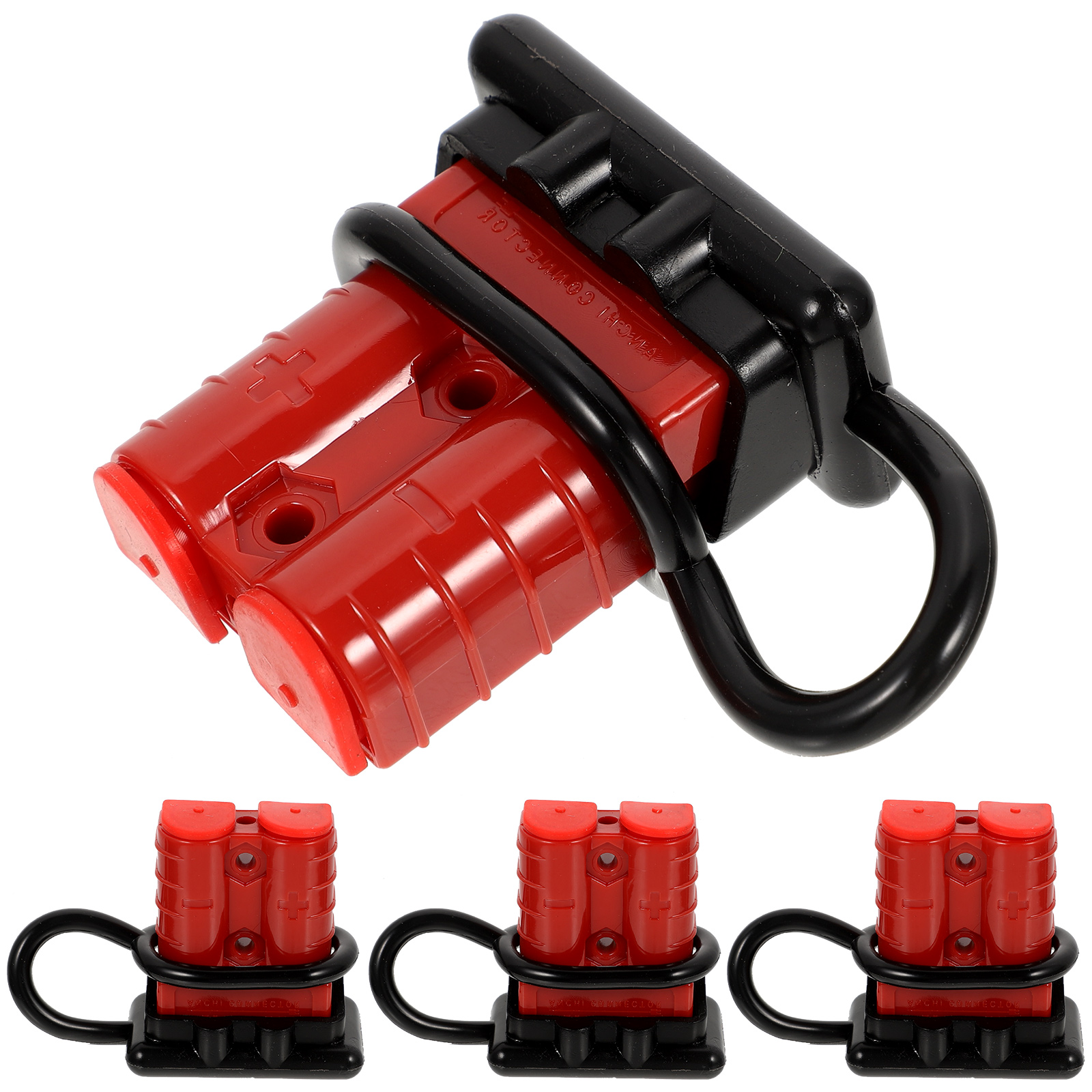 4 Pcs Winch Connector Batteries Car Battery Trailer Harness Wire Quick