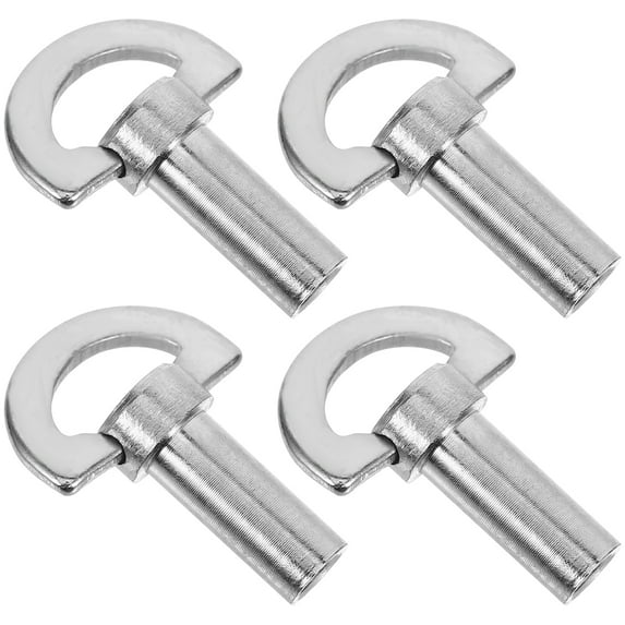 4 Pcs Winding Keys Replacement Music Box Mini Accessories Handle Iron