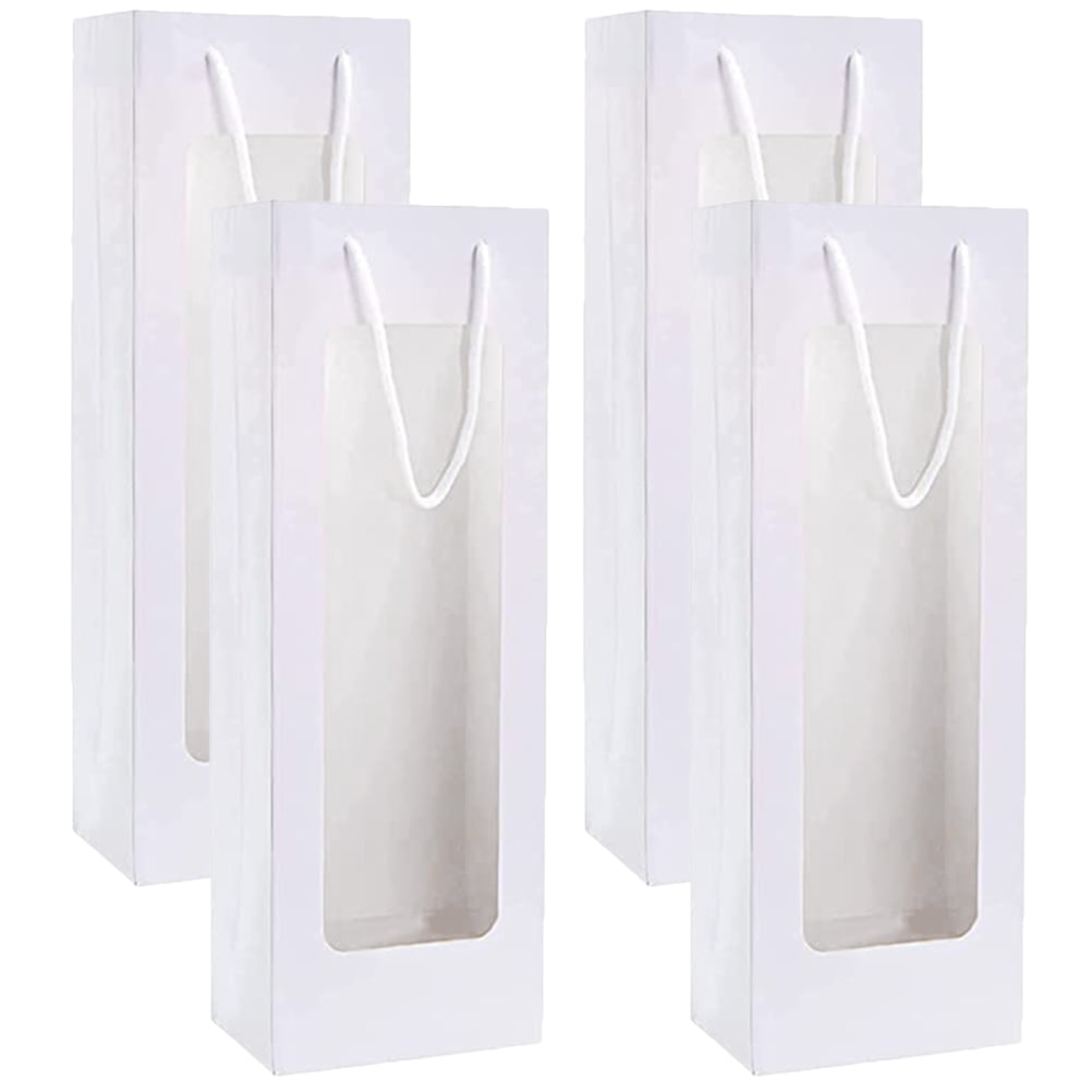 Pcs Window Wine Bag Gift Bags Bulk Bottle Carrier for Bottles