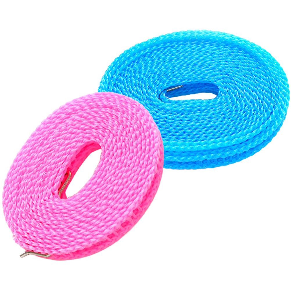 4 Pcs Windproof Clothesline Outdoors Camping Clotheslines for Travel