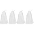 thumbnail image 1 of 4 Pcs  Winter Drawstring Covers Bag Nonwoven Warm Freeze Protection Cover Tree Bag Blanket for Frost Protecting Potted Plants ( 100X80X0. 1CM ), 1 of 6