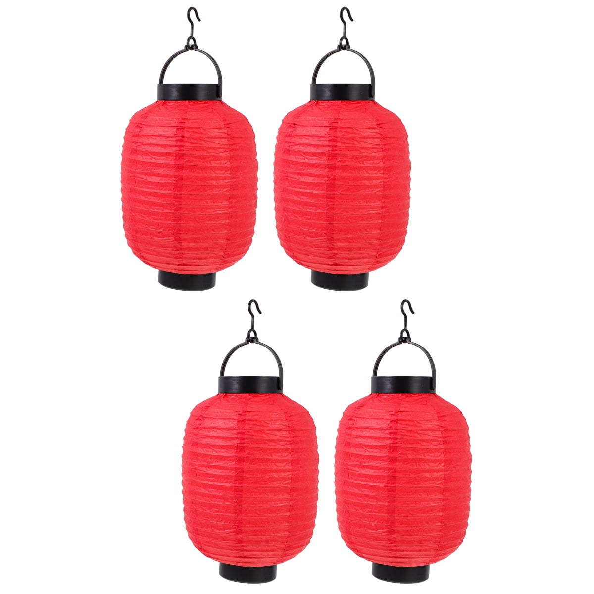 4 Pcs Winter Melon Lantern Light Covers Paper Hanging Japanese Folding