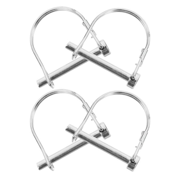 4 Pcs Wire Lock Pin Trailer Part Hitch Locking Pin Trailer Supplies Locking Hitch Pin Trailer Pin