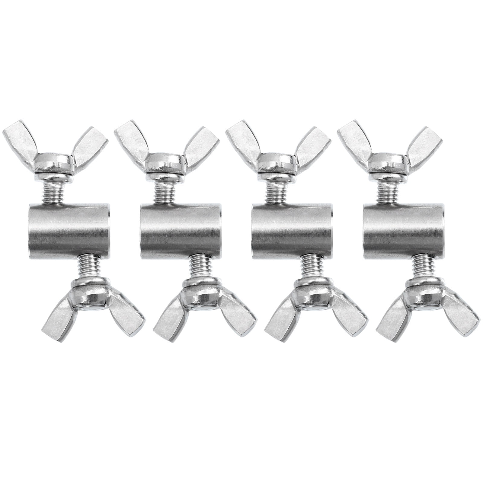 4 Pcs Wire Rope Butterfly Buckle Marine Application Clamp Lifting Cable ...