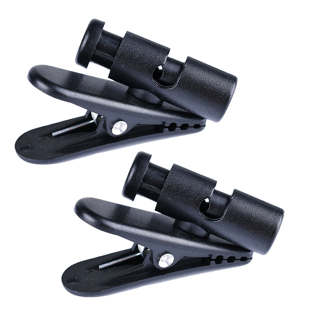 Eease 4 pcs 360 Degree Rotatable Headphone Earphone Cable Wire Cord Clip Nip Clamp Organization Collar Lapel Shirt Holder Black Walmart