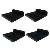 4 Pcs Wood Wall Mounted Showcases, Small Floating Shelves, Wall Shelf Hanging Planter Storage for Wall Bedroom Living Room Porch Balcony Decor