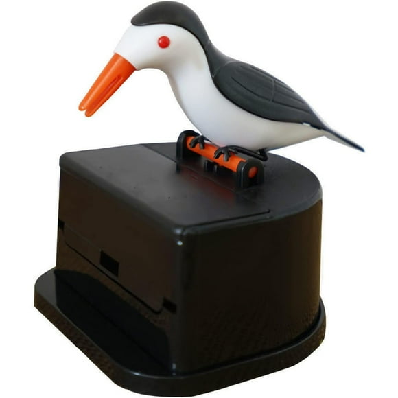 4 Pcs Woodpecker Toothpick Holder Cute Funny Bird Shape Toothpick Dispenser for Kitchen Automatically Eject The Toothpick Box