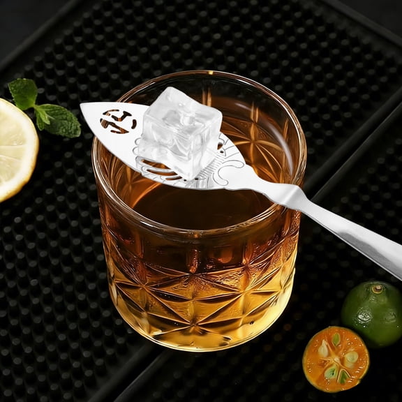 4 Pcs Wormwood Spoon Absinthe Spoon Cocktail Drinking Filter 304 Stainless Steel for Kitchen Bar Party Tool 6.3 x 1.57 in or 6.38 x 1.57 in