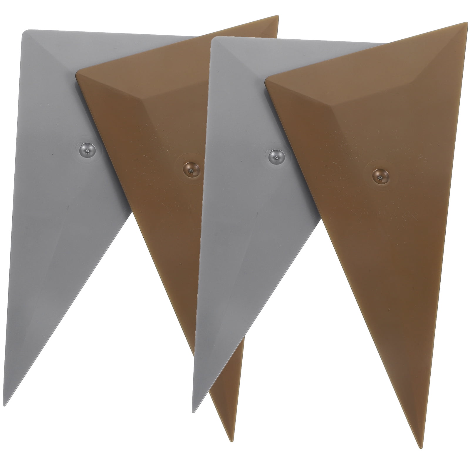 4 Pcs Wrapping Scraper Car Film Squeegee Tool Window Tint Triangle Windshield Tinting
