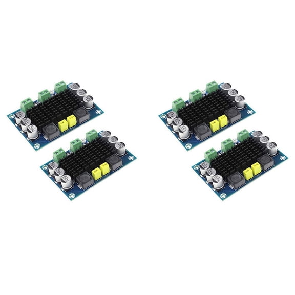 4 Pcs XH-M542 100W Audio Amplifier Board DC 12V 26V TPA3116D2 Mono Channel Digital High Power AMP Module