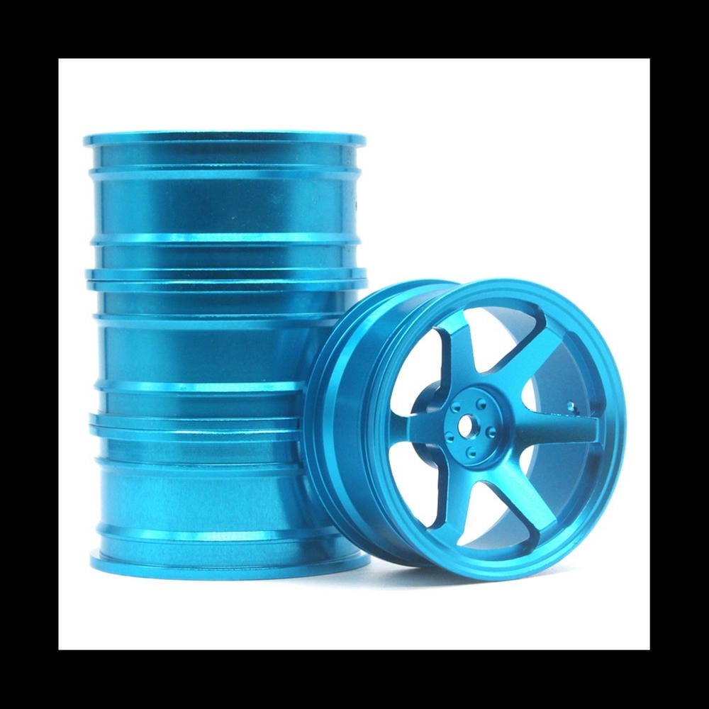 4 Pcs for 94122/94123/FW06 Lightweight Wheels D3/D4 of 1/10 Flat Sports ...