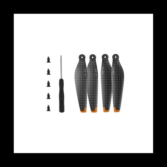 4 Pcs for Mini 3 Propeller 6030F Carbon Fiber Propeller Small and Low Noise Wing Blade Accessories