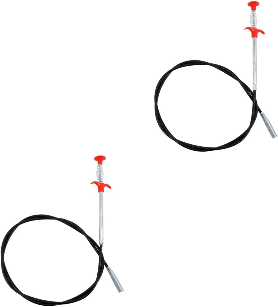 4 Pcs pipe cleaner tub drain cleaning tools hair drain clog remover hair dryer serpentine