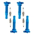 thumbnail image 1 of 4 Performance Ignition Coils and 4 Iridium Spark Plugs Compatible with Hyundai Accent Kia Rio5 Replacement for UF499 Fits select: 2009-2011 HYUNDAI ACCENT GLS, 2007-2008 HYUNDAI ACCENT BASE/GS, 1 of 5