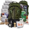thumbnail image 1 of 4 Person Emergency Kit / Survival Backpack for 72 Hours for Natural Disasters, Hurricanes, Emergency or Bug Out Situations – Olive Drab, 1 of 9